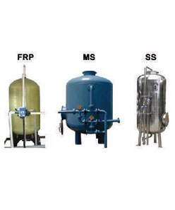 Filter Vessels (MS, SS and FRP)